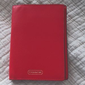 Coach passport holder